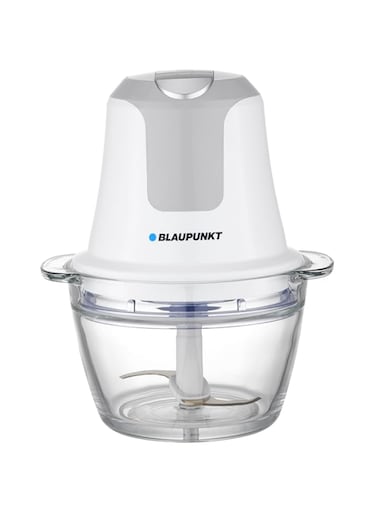 Blaupunkt Chopper, 450W, 0.75L Glass Bowl, 2 Speed Settings, Egg Whipping Accessory, PCG305