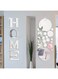 Azonee 36 Pieces Mirror Wall Stickers Decor with Lettering, Removable 3D Acrylic Round Stickers for Home Living Room Decoration (Silver)