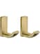 Flybath Coat Hooks Antique Brass Shower Towel Robe Hook for Hanging Bathroom Kitchen Hooks Wall Mounted, Brushed Bronze - 2 Pack