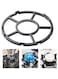 Aowin Cast Iron Wok Support Ring,Cast Iron Work Stand,Non Slip Wok Pan Support Rack Stand Pan Holder for Kitchen,Universal Gas Hob Ring Reducer,Gas Ring Reducer for Gas Stove Hobs Coffee Pot Moka Pot