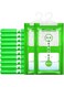 U-HOOME 12Pcs Moisture Absorber, Moistureproof Desiccant Hanging Moisture Absorbers Bag, Dehumidifier Bag Damprid Hang Bags for Closet, Safe, Cars, Wardrobes, Basement
