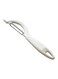 Peeler With Serrated Blade White/Silver
