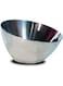 Mau Taper Double Wall Pet Bowl, 160 ml Capacity, Silver