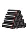 10 Rolls Portable Drawstring Garbage Bag Black/Brown 45*50cm
