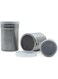 BERAM Sugar Shakers, Stainless Steel Powder Shakers, 3 Piece Set, Seasoning Canisters with Lids, Dry Food Storage Containers, Cake Flour Sieve, Dry Ingredients Sprinkler