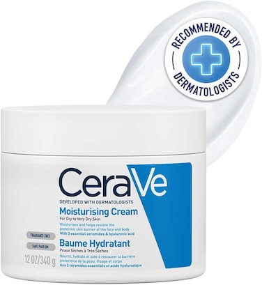 CeraVe Moisturizing Cream For Dry Skin With Hyaluronic Acid 340G