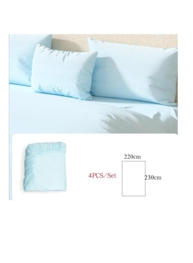 Bedding 1 Sets Of Portable Disposable Bedding Travel-Ready 4-Piece Double Set with Bed Sheets, Quilt Cover, and Pillowcase for Convenient Travel Use Green