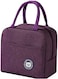 Lunch bag,Lunch box bag with Insulated Material for Women, Man, Office, School, College , Beach, Picnic, Fishing, Hiking Travel, Cooler Tote Bag ( Purple )