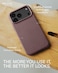 iPhone 17 Pro Leather Case - Bronze Red With Magsafe. Crafted From Premium Leather Luxurious Case Combines Elegance and Durability, Sophisticated Look While Offering Superior Protection.