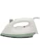 Super General Dry Iron, Spray Iron, SGI-20-DC, 1100W ironing machine with non-stick Teflon sole, dry ironing, for home and travel, white, One Year Warranty