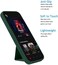Samsung Galaxy S25 Plus Case Cover Magnetic Car Mount Kickstand &amp; Holder, Premium Silicone Vertical &amp; Horizontal Hand Strap and Grip with Multi Stand Case for Samsung Galaxy S25 Plus Green