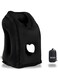 Inflatable Neck Pillow Air-plane Travel Pillow Inflatable Cushion Airplane Pillow for Neck Support on Airplanes/Cars/Buses/Trains/Office Napping Fabric Black
