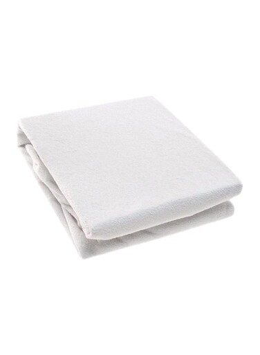 Waterproof Mattress Protector Cotton White 120x200cm