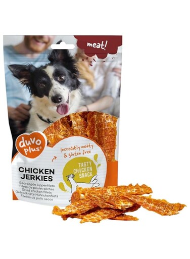 Duvo+ Meat! Chicken Jerkies 100G