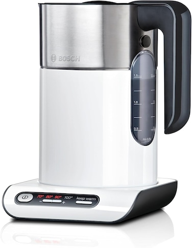Bosch Cordless Kettle Styline, 1.5 L White, 2400 W TWK8611P