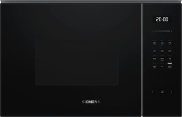 Siemens iQ500 Built in Microwave with grill 59 x 38 cm Black, BE555LMB2M
