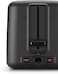 Bosch DesignLine Stainless Steel Toaster, Two Slice - Black, TAT3P423GB