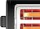 Bosch DesignLine Stainless Steel Toaster, Two Slice - Black, TAT3P423GB