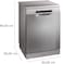 Bosch Series 4, Free-Standing Dishwasher 60 cm, 14 place settings, Home Connect Remote Monitoring and Control SMS4ECI26M Brushed steel anti-fingerprint