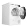 Bosch 8 kg Condenser Tumble Dryer, AutoDry &amp; QuickDry 40‑min, WrinkleBlock &ndash; WTN86201GC White