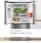 Bosch Series 6, Free-standing Fridge-freezer with freezer at bottom, 186 x 86 cm, No Frost, Brushed steel (with anti-fingerprint) KGD86AI31M