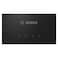 Bosch 60cm Cooker Hood, 360m&sup3;/h Extraction, Silent LED Glass Design - DWK63PJ60M Black