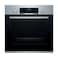 Bosch, 71L, Built-In Oven, Added Steam Function, EcoClean Direct &ndash; HIJ557YS3M Stainless Steel