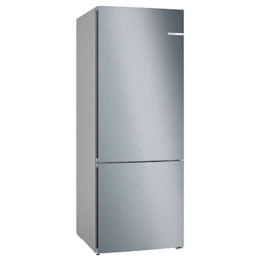 Bosch, 480 L, Bottom‑Freezer Refrigerator, NoFrost &amp; VitaFresh, EasyAccess Shelf &ndash; KGN55VLE0M Stainless Steel Look