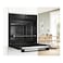Bosch, 71L, Built-In Oven, Air Fry, Added Steam, Pyrolytic Cleaning &ndash; HRG272EB3 Black