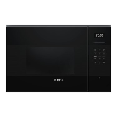 Bosch, Series 6 25L Built-In Microwave Oven, Grill Function, AutoPilot 8, Fast Cooking &ndash; BEL554MB2M Black