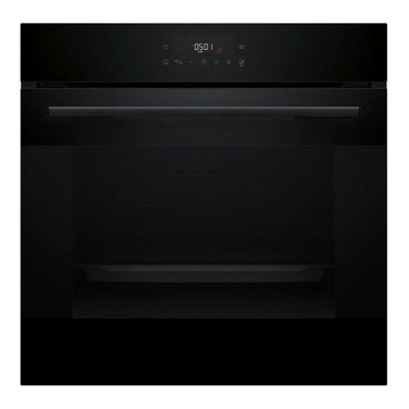 Bosch, 76L, Series 6 Built-in Oven, 3D Hotair &amp; AutoPilot, Perfect Results - HJG852YB0M Black