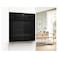 Bosch, 76 L, Built-In Oven, Series 4 Steam + 3D HotAir &ndash; AutoPilot10 - HUA736EA0M Black