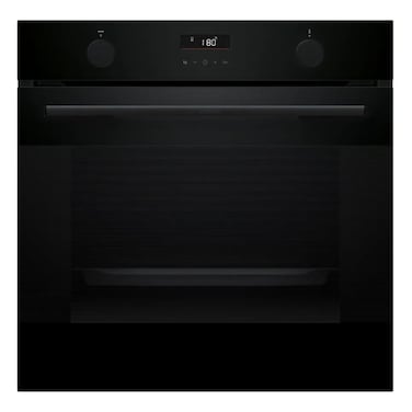 Bosch, 76 L, Built-In Oven, Series 4 Steam + 3D HotAir &ndash; AutoPilot10 - HUA736EA0M Black