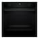 Bosch, 76 L, Built-In Oven, Series 4 Steam + 3D HotAir &ndash; AutoPilot10 - HUA736EA0M Black
