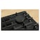 Bosch, 90cm, Gas Hob, FlameSelect &amp; 5 Burners, Tempered Glass - PPM9A6I40M Black