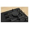 Bosch 90 cm Series 6 Gas Hob &ndash; 5 Burners, Tempered Glass, Wok Burner, Safety Cut-off &ndash; PPQ9B6I40M Black