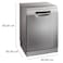Bosch, 14 Place Settings / 60 cm, Free-standing Dishwasher, Home Connect Smart Control - SMS6EMI38M Brushed Steel