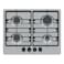 Bosch, 60 cm, Gas Hob, 4 Burners Flame Safety Stainless Steel, Powerful Cooking &ndash; PGP6B5K60L Silver