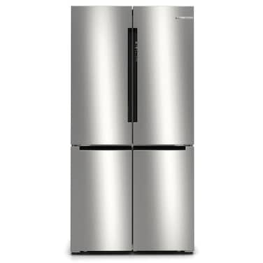 Bosch 646L Gross/ 605L Net Capacity French Door Fridge, NoFrost, VitaFresh XXL, Inverter, Anti-Fingerprint - KFN96VPE0M Stainless Steel