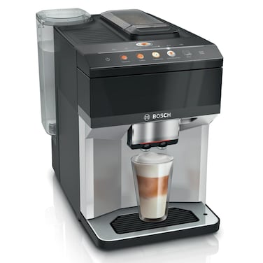 Bosch Series 4 Fully Automatic Coffee Machine AromaDouble Shot Barista Quality - TPG40307 Piano Black