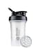 Blender Bottle BlenderBottle Classic V2 Shaker Perfect for Protein Shakes and Pre Workout, Clear/Black 20-Ounce C03595