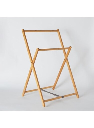 HomeBox Natura Bamboo Towel Rack - 52x75x88 cm