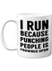 Your Wall Running Quote Gifts For Women And Men, Funny Novelty Triathlon Runners Mug By Spoil Your Wall