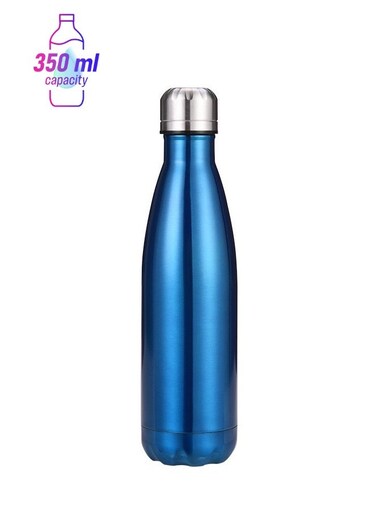 Stainless Steel Vacuum Insulated Bottle, Double Wall Thermos Flask with 304 Food Grade Inner for Hot Cold Drinks