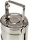 Raj Bombay Stainless Steel Tiffin 12.5 Cm Width , 2 Tier ,Bt0002, Containers , Lunch Box , Tiffin , 2 Layer
