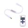 Mini Single Color LED Controller with 11 Keys RF Remote Control, DC 5-24V(White)