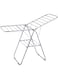 Stainless Steel Foldable Clothes Drying Rack, Multipurpose Laundry Hanger for Efficient Drying,Heavy Duty Steel Vertical Folding Drying Stand Space Saving, Foldable &amp; Portable Rack.