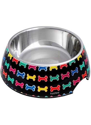 Fuzzyard Jelly Bones Melamine Dog Bowl S