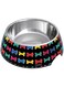 Fuzzyard Jelly Bones Melamine Dog Bowl S