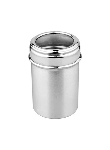1.8L Stainless Steel Storage Canister with Clear Top Window and Airtight Lid, Silver Kitchen Organization Container Jar for Dry Food Coffee Sugar Tea Pasta and Rice
